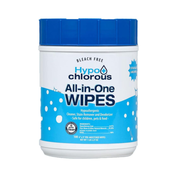 All-In-One Hypochlorous Wipes